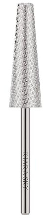 Kiara Sky XL 5-in-1 Course Nail Drill Bit | 3/32 Carbide Extra Long Multi-use Bit | 2-way Rotate Left and Right Handed - Non Coated