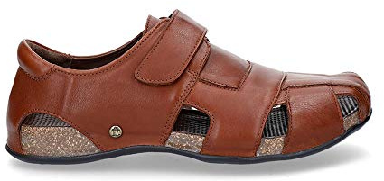 Panama Jack Mens Fletcher Basic C1 Brown Walking Leather Sandals
