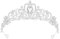 Diadem Silber Krone Krone Damen Diadem Hochzeit Diadem für Hochzeiten Abschlussbälle Festumzüge Prinzessinnenpartys Geburtstagsfeiern Usw Feier für Erwachsene (Silber)