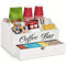 Guolich Porta Cialde Caffe Porta Capsule Caffe,Portacialde da Caffè,Porta Tisane in Pineta con 1 Cassetto per Organizzare Capsule, Cialde,Tisane,Zucchero,Cannucce,Bicchierini da Caffè (Bianco)