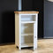 GROFurniture Snow White Slim Cabinet, Bathroom Storage Cabinet, Oak Painted Kitchen Cupboard, Hallway Storage Unit, Storage Cupboard, Bathroom Unit or Kitchen storage unit