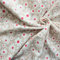 PAWOTEX Ripp jersey Blumen Rib Jersey Bedruckt Ribstrick Elastische Ökotex Rib Jersey Meterware für Bekleidung Kinder, Mädchen, Jungen oder Frauen 100x50cm 240g