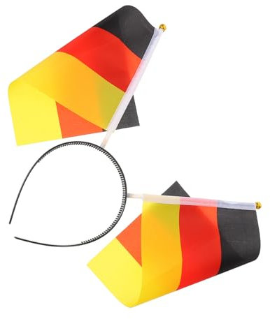 ibasenice Deutschland Flagge Haarband Patriotisches Stirnband Für Fußballfans Für Spiele Und Festivals Komfortabel Und Langlebig Unterstützt