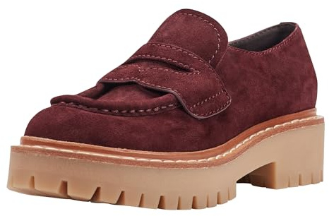 Marc Fisher LTD Womens Norton, Dark Red Suede 601, 8 UK