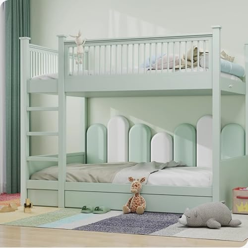 Kopfteil Wandkissen Wandpolster Bett - Wandpaneele Selbstklebend, 30mm Wandschutz Bett Kopfteil, 3D Polsterpaneel Wand, Betts Kopfteile Polster Zum Kleben(Rot,30cmX50cm)