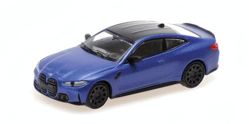 Minichamps 870023024 - M4 Matt Blue 2020 - Maßstab 1/87 - Modellauto