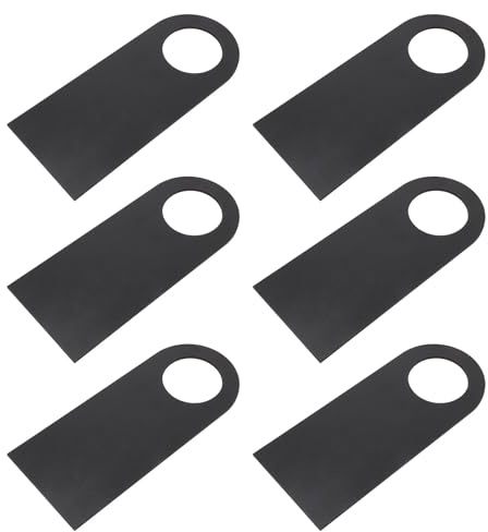 TOYANDONA 6 Stück Türknaufhänger mit Tafel Oberfläche Wiederverwendbare Blanko Türschilder zum Beschriften Selbstgemacht Deko für Zuhause und Homeoffice Robust und Formstabil