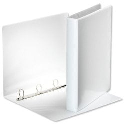 Esselte 49733 Präsentationsringbuch Polypropylen 4 D-Ring 25 mm A4 White Ref 49702 [Pack 10]