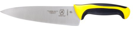 Mercer Culinary Millennia 8-Inch, Yellow, Stainless Steel, 8 Chef's Knife
