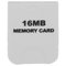 16 MB scheda di memoria per Nintendo Wii Gamecube console 251 blocchi