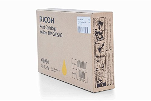 Ricoh 841638. 100 ml Yellow Ink Cartridge – Ink Cartridges, Yellow, MP cw2200, 100 ml
