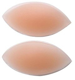 Cuscinetti per reggiseno invisibili in gel di silicone, con effetto push-up Stile C.