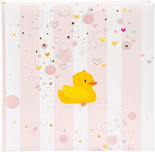 Goldbuch Rubber Duck Girl 25x25 60 weiße Seiten Fotoalbum 24478
