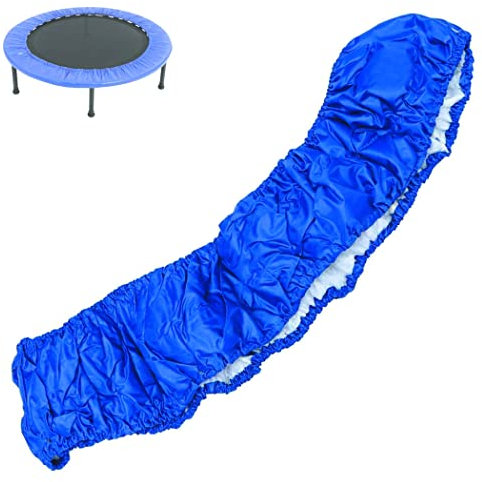 GXFXLP Trampolin Randabdeckung Federnabdeckung Trampolin Umrandung Abdeckung Reißfestes Wasserdicht UV-Resistent Ø81cm/91cm/96cm/101cm/114cm/122cm/127cm/137cm/152cm,Blau,Ø 137cm/54in