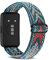 KoGiio Nylon Bracelet Compatible avec Huawei Band 10 / Huawei Band 9 /Huawei Band 8, Femmes Hommes Braided Stretch Remplacement Sangle Ajustable Bracelet
