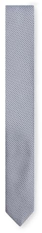 HUGO Herren Tie cm 6 Krawatte aus Seiden-Mix mit zeitgemäßem Allover-Muster Hellblau Stck