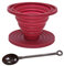 Taza De Embudo De Café De 1 Pieza, Cuchara De Café De 1 Pieza, Embudo De Filtro De Café, Embudo De Silicona Plegable, Filtro Cónico, Accesorios De Café Portátiles
