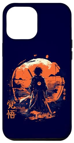 iPhone 12 Pro Max Japanese Anime Samurai Aesthetic in Samurai Anime style Case