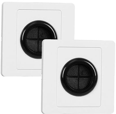 2 PCS Wall Cable Cover,Wall Hole Cover,Cable Covers For Wires Wall,Cable Brush Plate,Cable Wall Cover,Cable Cover Wall,Brush Wall Plate,Wall Plate Cover,Cable Outlet Plate