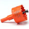 Hole Saw 45mm, Hole Saw with Drill Bit for Wood, Orange Bi-Metal Hole Cutter Smooth Cutting for Soft Metal, Drywall and Plastic