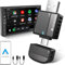 ByteWave Android Auto Wireless Adapter UK, 2025 Wireless Android Auto Adapter [Easy Setup Plug&Play Latency-Free] Converts OEM Wired to Wireless, Compatible with OEM Android Auto Equipped Vehicles