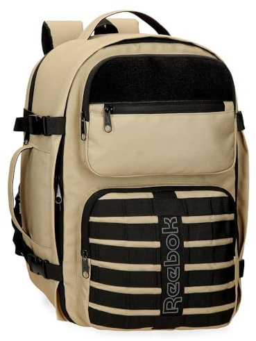Reebok Cross Truck One Sport/Laptop‑Rucksack aus Polyester, mit seitlichen Kompressionsriemen, breiten ergonomisch gepolsterten Schulterriemen, mehreren Trageweisen. Von Joumma Bags.