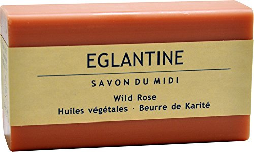Savon du Midi Karitébutter-Seife mit Wildrose (100 g)