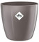 Elho Brussels Diamond Round 18 - Vaso per Interno - Ø 18.1 x H 16.2 cm - Grigio/Oyster Pearl
