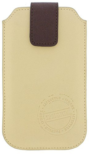 Iphoria 12726 Fun Trend Case für Apple iPhone 3G/3GS/4/4S Größe M beige