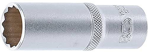 BGS 10686 | Douille pour clé, douze pans, longue | 12,5 mm (1/2) | 19 mm