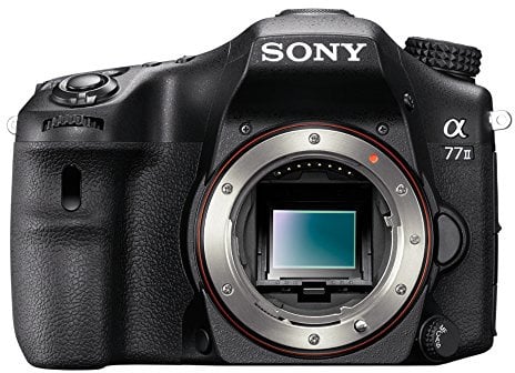 Sony Alpha SLR Camera 77 M2L Interchangeable Lens Sensor, APS-C CMOS Exmor-24,3 Megapixel, einschließlich Ziel 18 – 55 mm, schwarz
