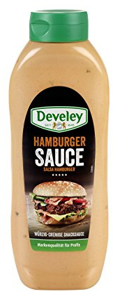 DEVELEY Hamburger Sauce, 4er Pack (4 x 875 ml)