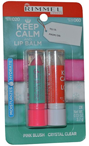 RIMMEL KEEP CALM AND LIPBALM DUO 020 PINK BLUSH
