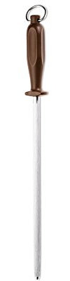 Johannes Giesser Messerfabrik Abziehstahl Standardzug Messer, Braun, 31 cm