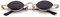 ADEWU Klein Oval Sonnenbrillen Retro Vintage Brillen Herren Damen
