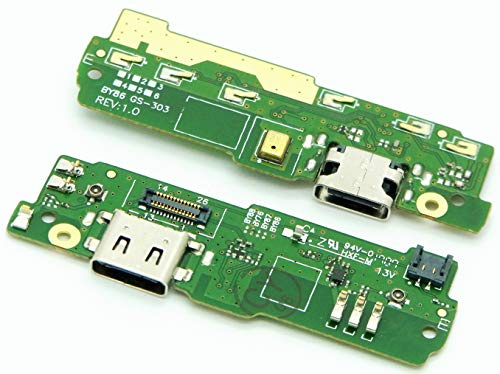 handywest Kompatibel für Sony Xperia XA1 Ultra G3123 G3125 Ladebuchse Flex Kabel Type-C USB Dock