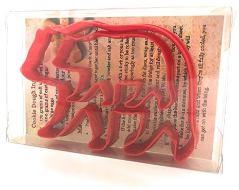 Grizzly/Polar Bear Cookie Cutter Set of 2, Biscuit, Pastry, Fondant Cutter