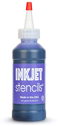 Tattoo Inkjet Schablone Tinte - Revolutionäre EcoTank Druckertinte - 118 ml Flasche 4 Ounces Methyl Violet