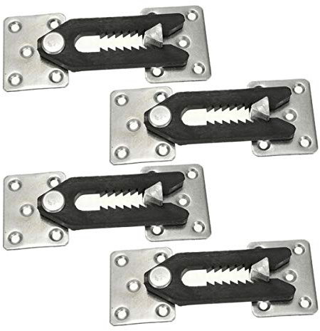 Carkio Couch-Verbindungsstück, 2 x Metall-Sofa-Gelenk, Krokodilklemme, 4