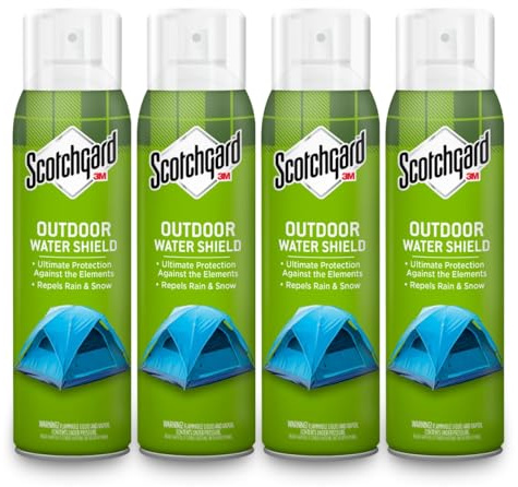 Scotchgard Heavy Duty Water Shield, Repels Water, Ideal For Outerwear, Tents, Backpacks, Canvas, Polyester And Nylon, 42 Ounces