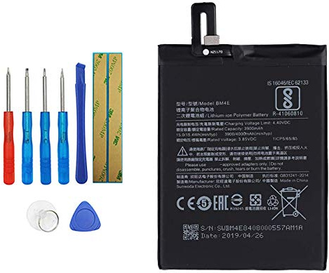 BM4E Replacement Battery Compatible with Xiaomi Pocophone F1 with Toolkit