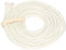 KOTARBAU® Feuerfeste Glasfaser Ofendichtschnur 6 x 6 mm 2m Weiße Kamindichtung Ofendichtung