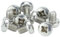Lot de 20 vis à métaux M4 (4 mm x 5 mm) à tête cruciforme en acier inoxydable de qualité A2
