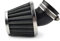 Three T 38 mm 1,49 '' filtro dell'aria filtro filtro pulito tubo inclinato adatto per Dirt Pit Bike ATV Quad Moto GY6 ciclomotore Scooter, nero