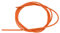Alomejor Fahrrad Line Tube Basic Schaltzughülle 5mm Fahrrad Bremskabel für Mountain MTB Rennrad Fahrrad(Orange)