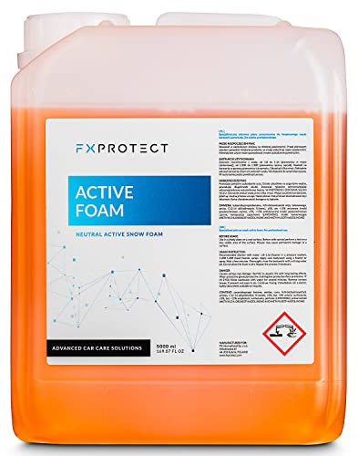 FX Protect Active Foam Aktivschaum 5L | entfernt härtesten Schmutz | pH neutral | Autoshampoo, Snow Foam, Autowäsche, Autowaschmittel