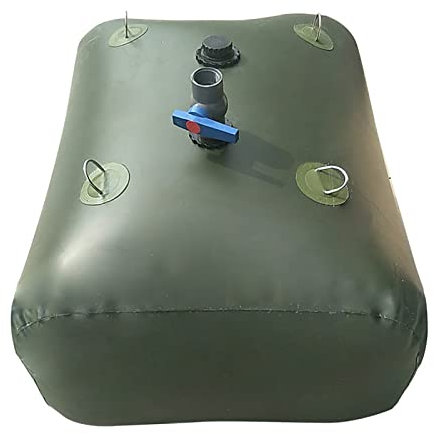 AoForce Wasserspeicherbehälter mit großem Fassungsvermögen, zusammenklappbare Wasserblasentanks, tragbarer Notfall-Wasserspeichertank, weicher, dürrebeständiger Wasserbeutel-Wassertank (Size : 200L)