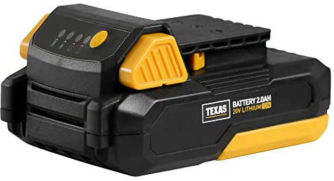 TEXAS 90063245 Ersatzakku 2,0 Ah Systemakku für 20 Volt Akkuserie