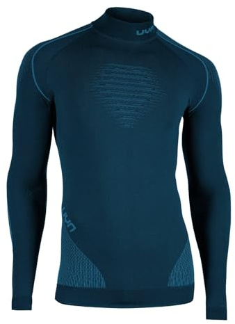 UYN U100033 EVOLUTYON UW LG_SL.Turtle Neck T-Shirt Men's Poseidon Blau/Blau/Blau XL
