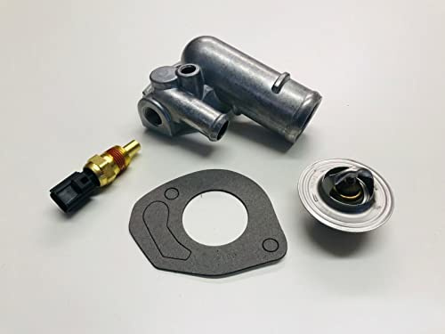 Kit de carcasa de termostato compatible con Jeep Grand Cherokee WJ 4.0L 1997-2004 CHA/ZJ/012A